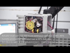 Testes de Tipo para Atuadores Elétricos DCL